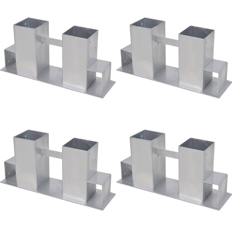 | Firewood Stack Aid | 4 pcs 34 x 10 x 15 cm Steel