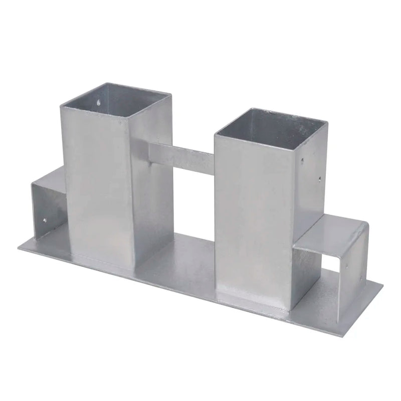 | Firewood Stack Aid | 4 pcs 34 x 10 x 15 cm Steel