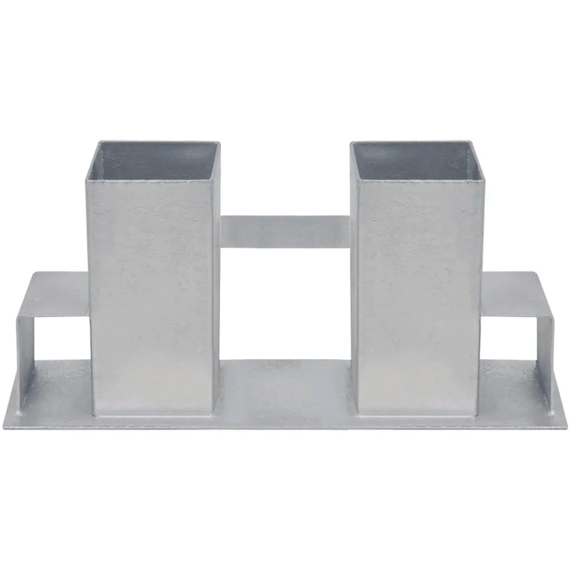 | Firewood Stack Aid | 4 pcs 34 x 10 x 15 cm Steel