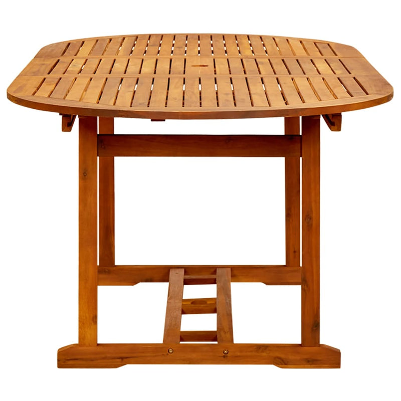vidaXL Garden Table 200x100x75 cm Solid Wood Acacia