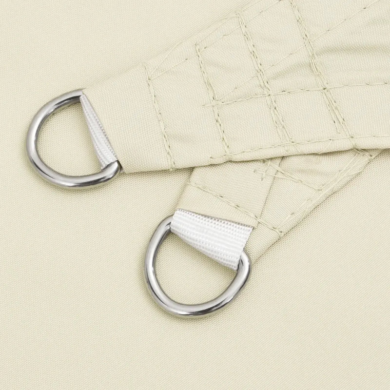 Sunshade Sail Oxford Fabric Rectangular 4x6 m Cream