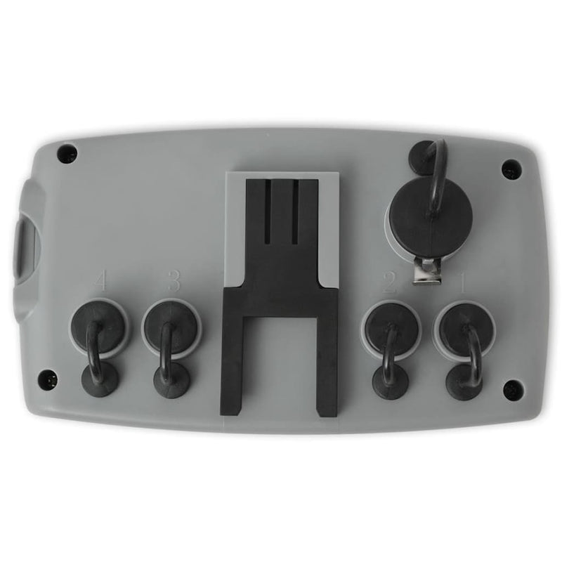 vidaXL Automatic Irrigation Timer with 4 Stations 3 V