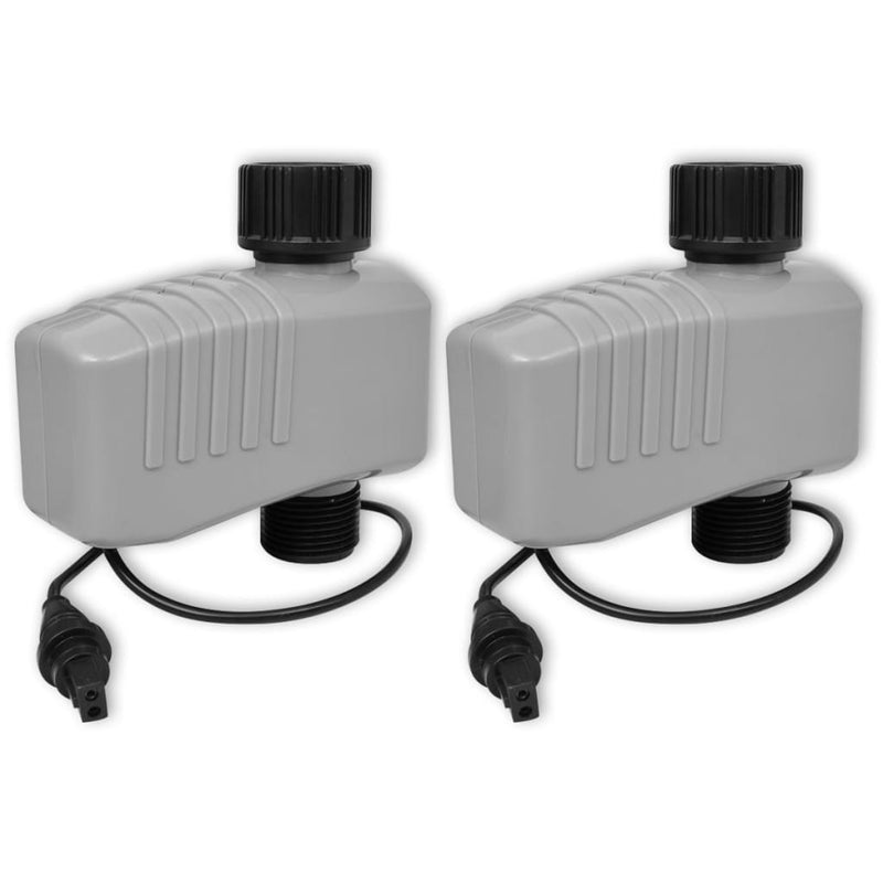 vidaXL Automatic Irrigation Timer with 4 Stations 3 V