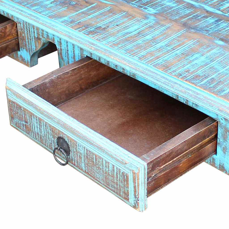 vidaXL Desk Solid Reclaimed Wood