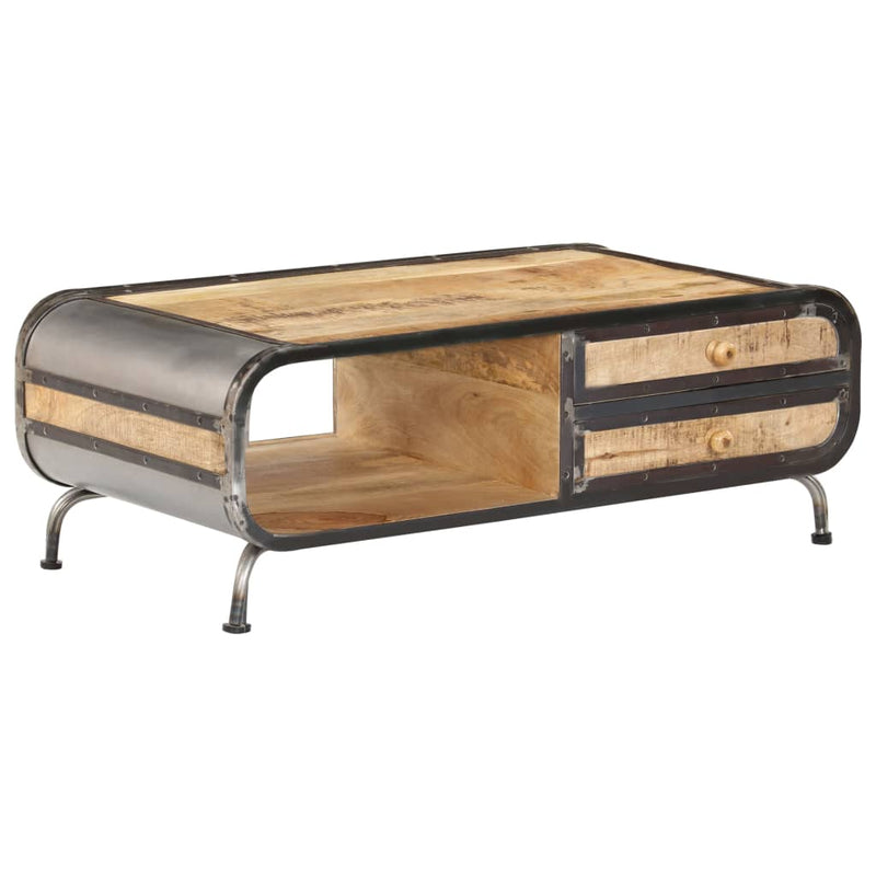 vidaXL Coffee Table 100x50x35 cm Solid Mango Wood