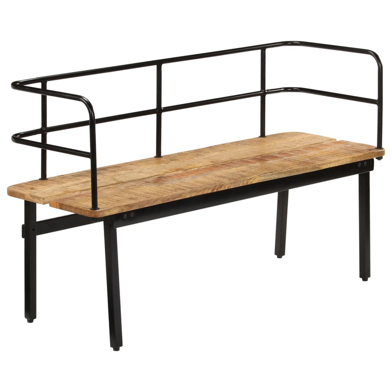 vidaXL Bench 120x40x70 cm Solid Mango Wood