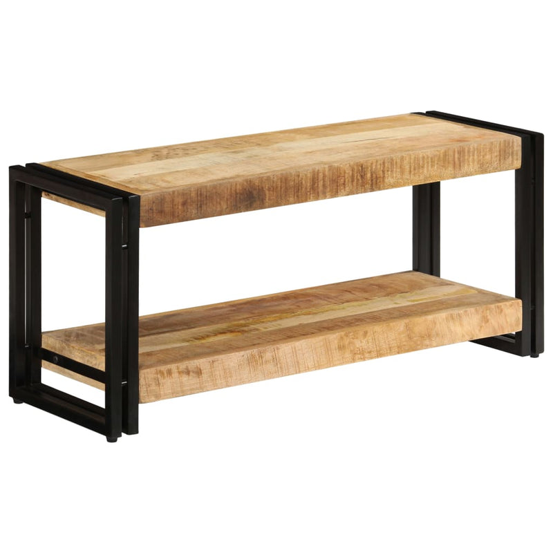vidaXL TV Cabinet 90x30x40 cm Solid Mango Wood