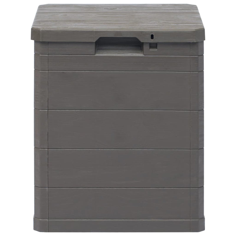 Garden Storage Box 90 L Brown