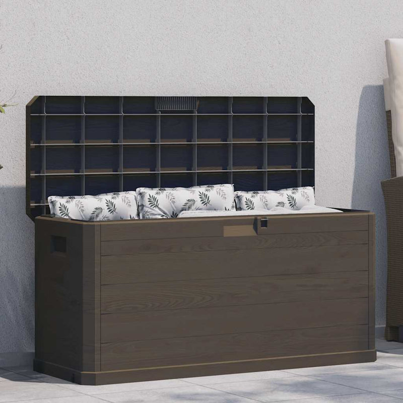vidaXL Garden Storage Box 280 L Brown