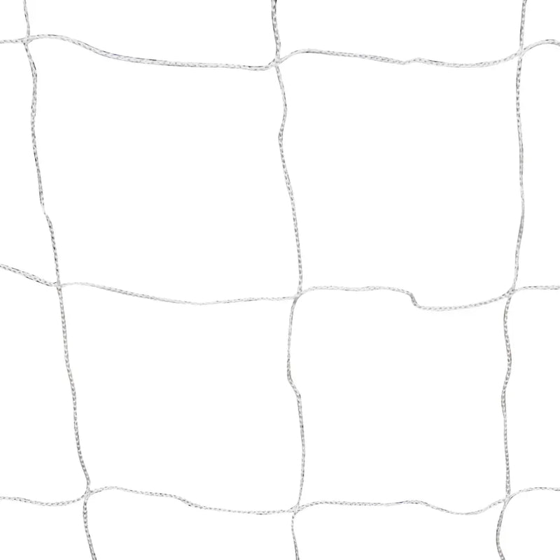 Football Goals 2 pcs with Nets 182x61x122 cm Steel White