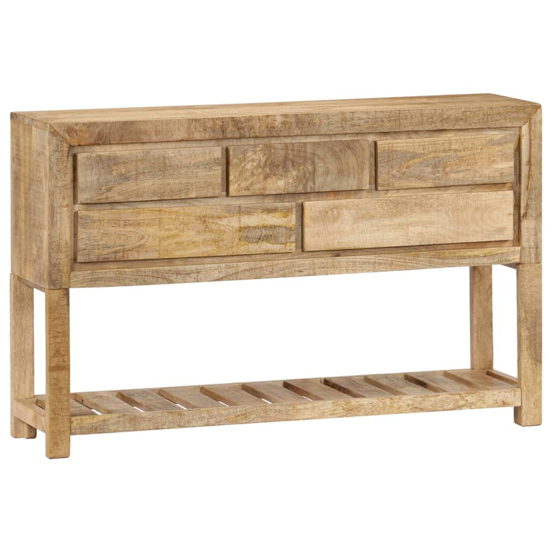 Sideboard 120x30x75 cm Solid Mango Wood