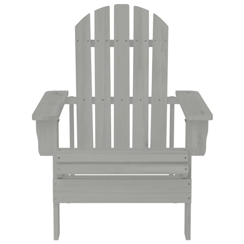 Garden Chair Wood Grey