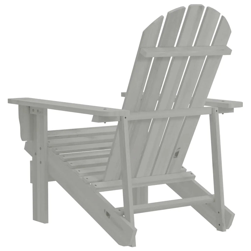 Garden Chair Wood Grey