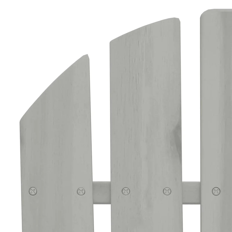 Garden Chair Wood Grey