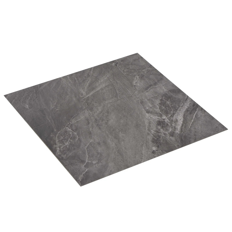 Flooring Planks 55 pcs Black 5.11 m�� PVC
