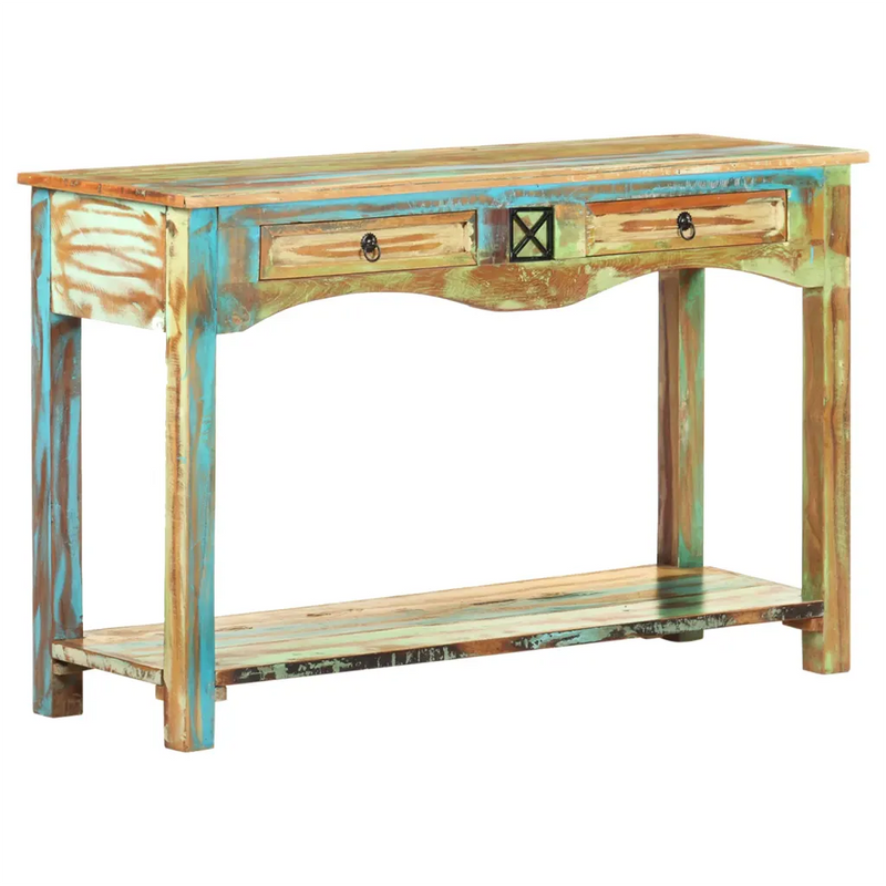 Console Table 120x40x75 cm Solid Reclaimed Wood