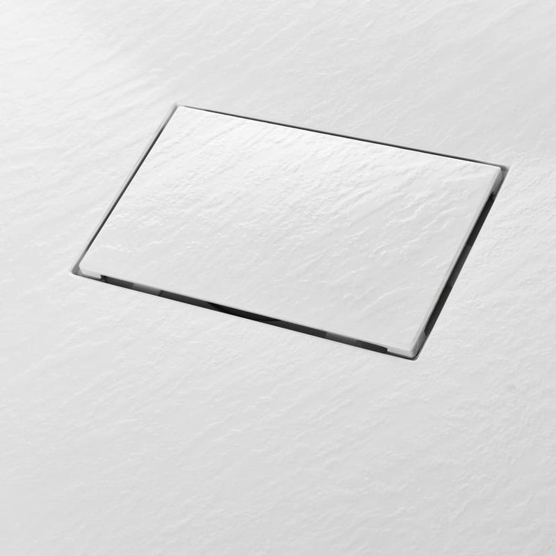 vidaXL Shower Base Tray SMC White 80x80 cm