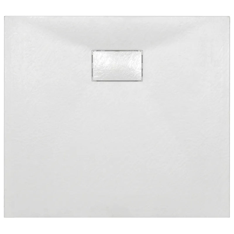 Shower Base Tray SMC White 90x80 cm