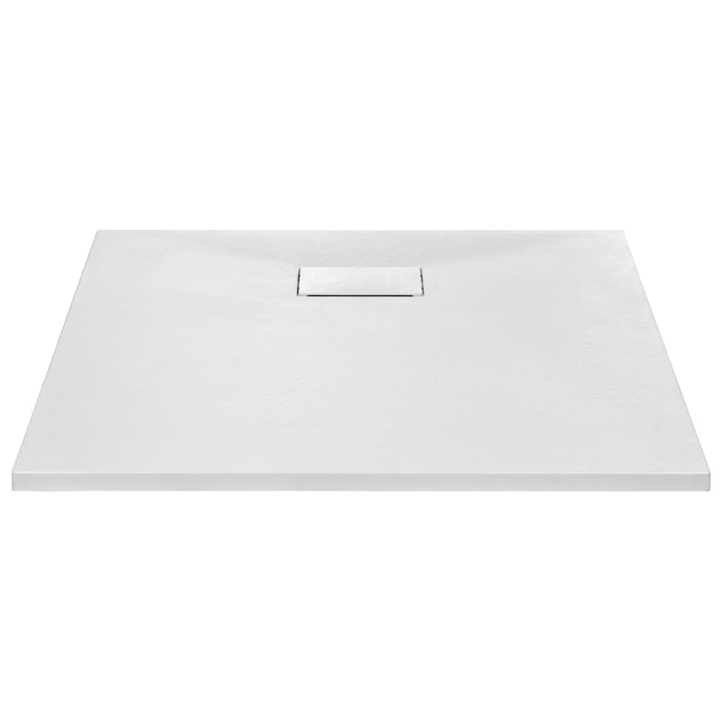vidaXL Shower Base Tray SMC White 90x90 cm