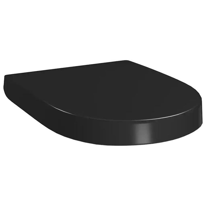 Soft-close Toilet Seat with Quick-release Design Black