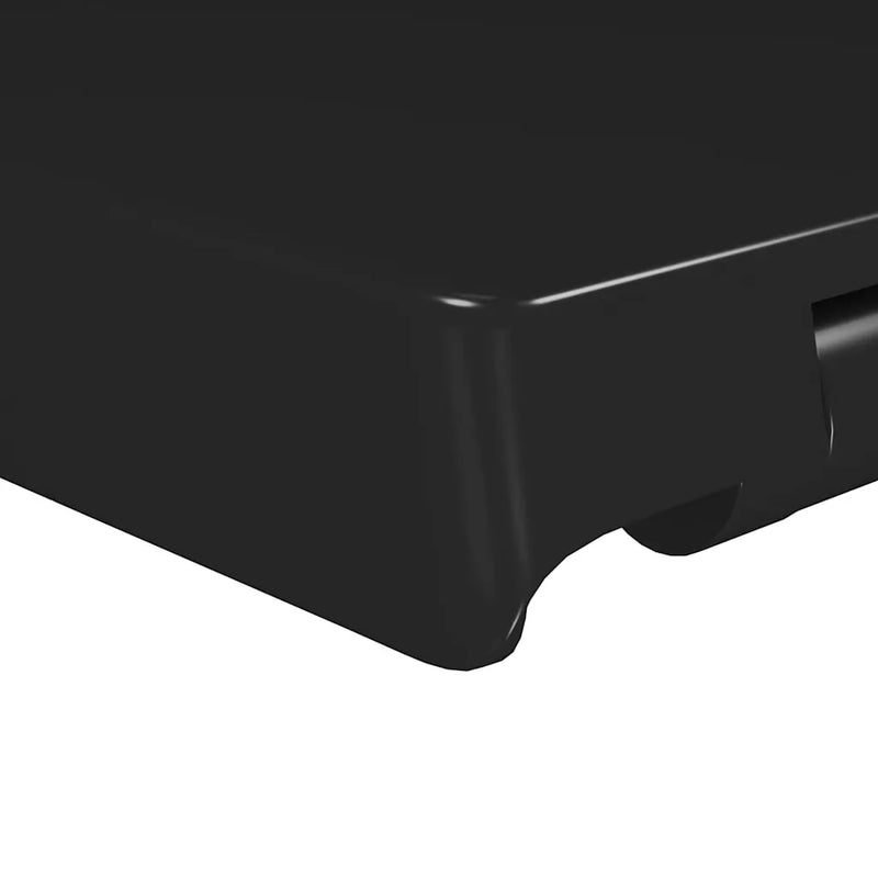 Soft-close Toilet Seat with Quick-release Design Black