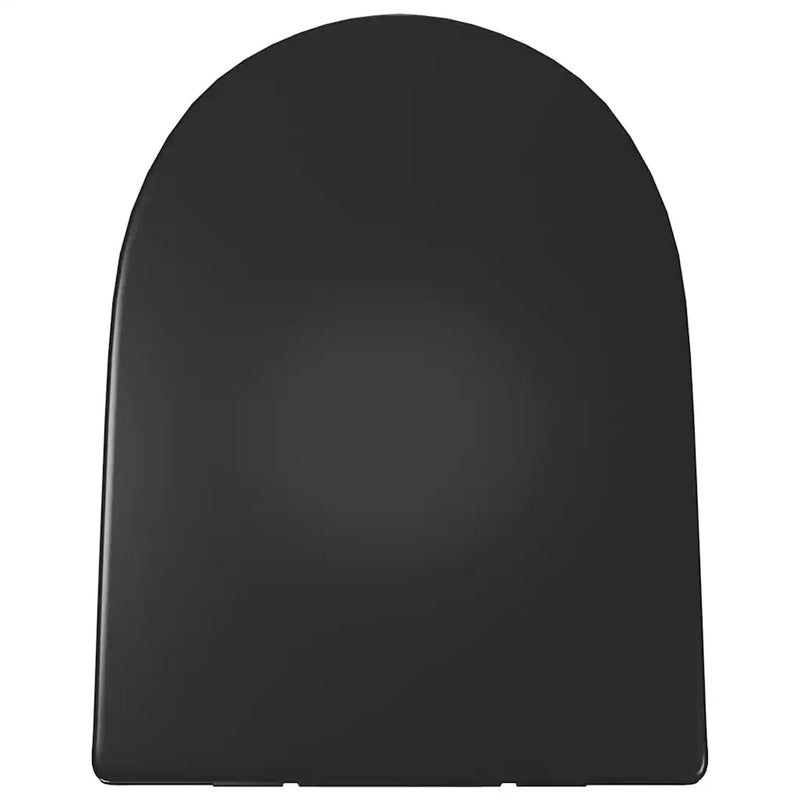 Soft-close Toilet Seat with Quick-release Design Black