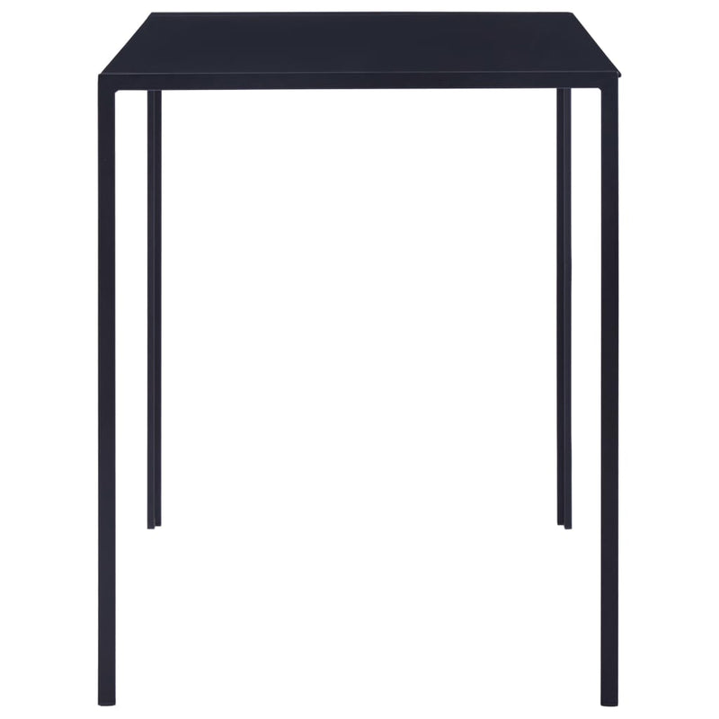 vidaXL Five Piece Dining Set Grey