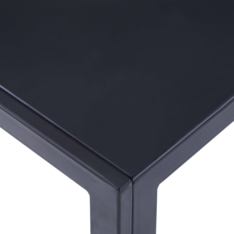 vidaXL Seven Piece Dining Set Grey