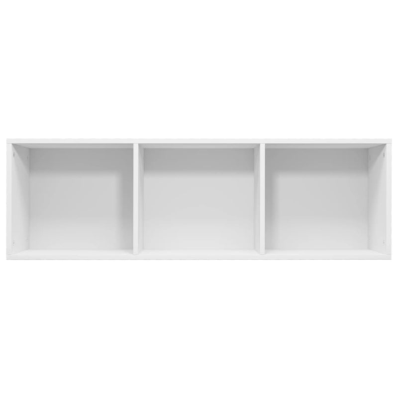 vidaXL Book Cabinet/TV Cabinet White 36x30x114 cm Engineered Wood