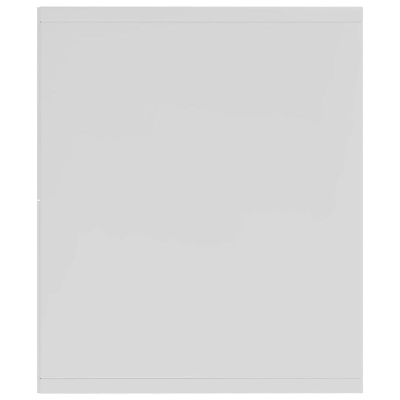 vidaXL Book Cabinet/TV Cabinet White 36x30x114 cm Engineered Wood