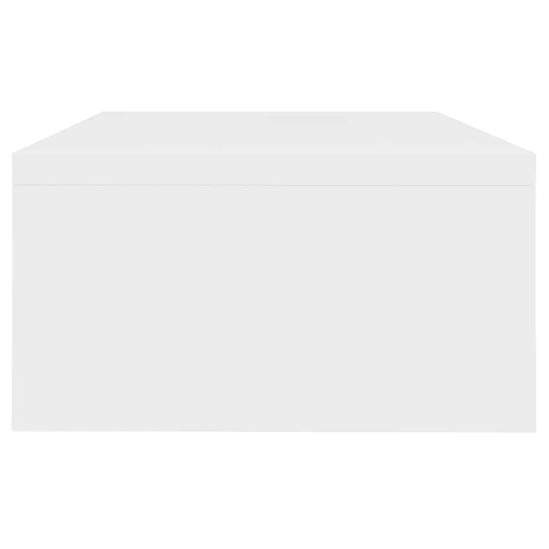 vidaXL Monitor Stand White 42x24x13 cm Engineered Wood