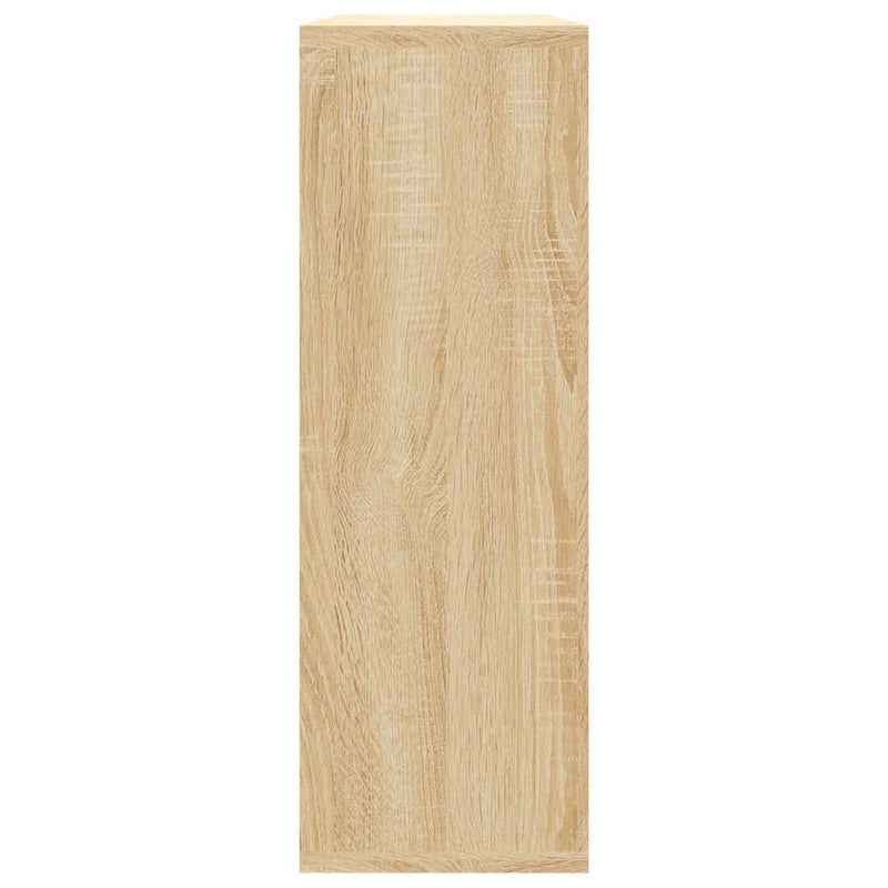 vidaXL Wall Shelves Sonoma Oak 104x20x58.5 cm Engineered Wood