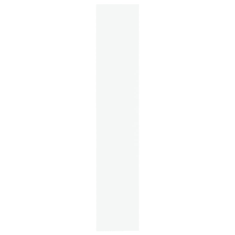 Shoe Cabinet White 54x34x183 cm Engineered Wood