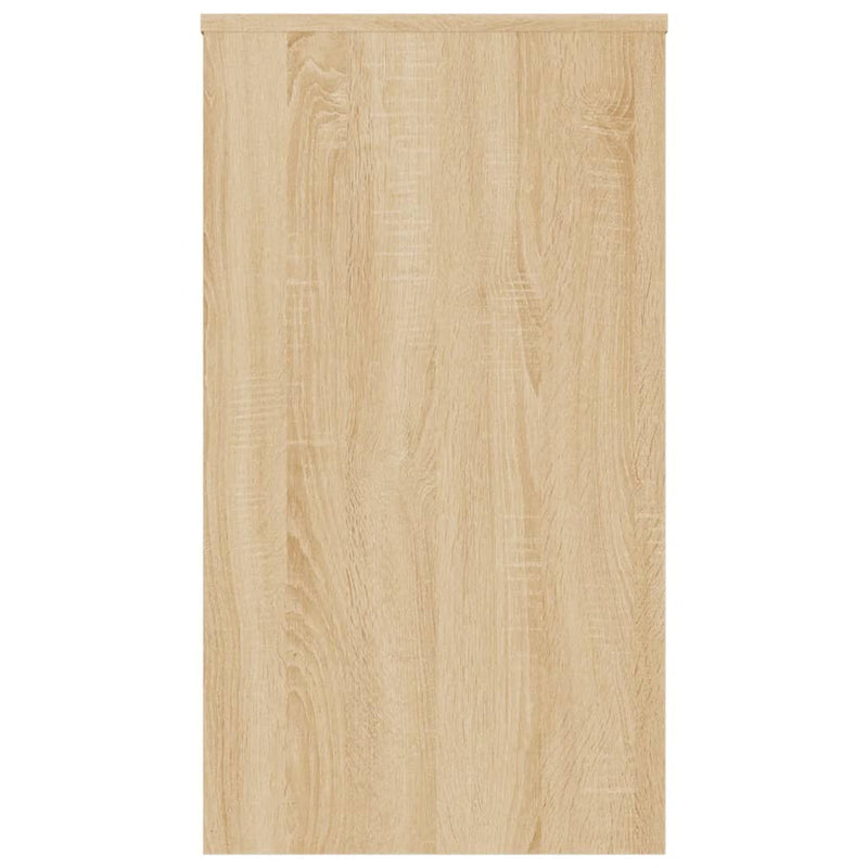 vidaXL Desk Sonoma Oak 90x40x72 cm Engineered Wood
