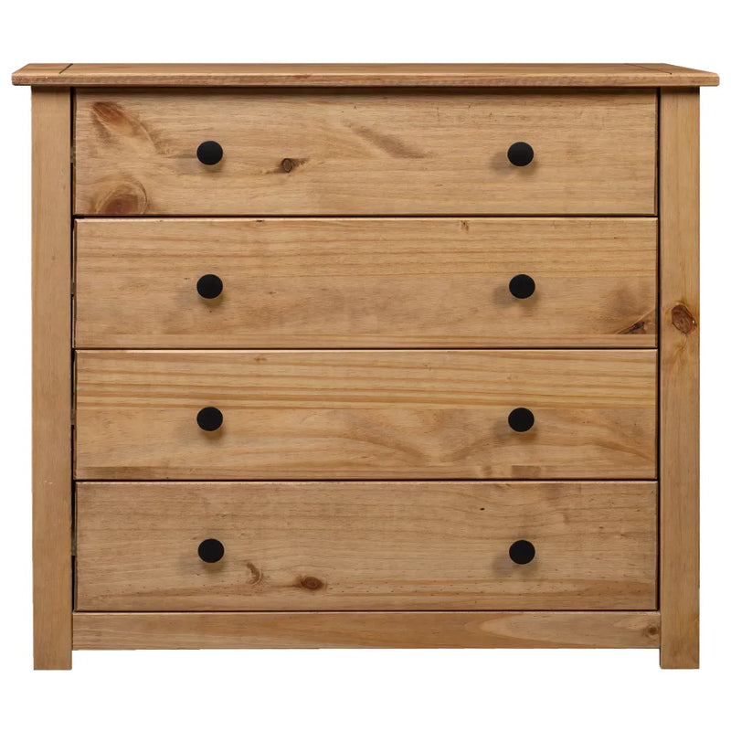 Side Cabinet 80x40x73 cm Pine Panama Range