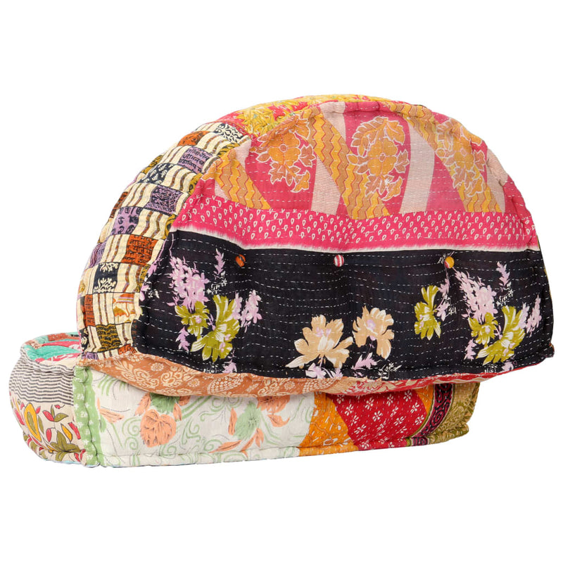 vidaXL Pouffe 100x20 cm Patchwork Fabric