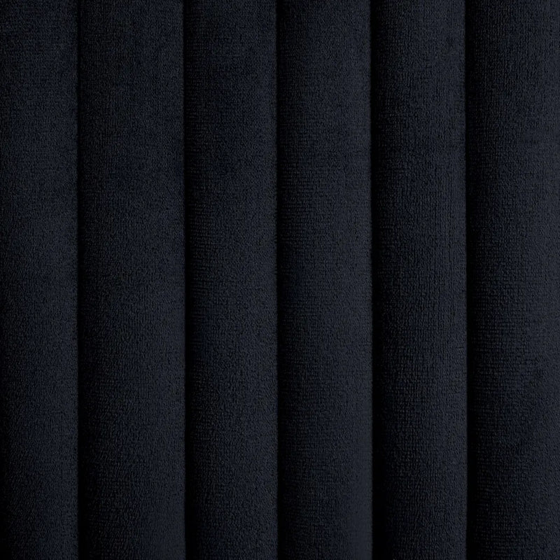 Dining Chairs 6 pcs Black Velvet