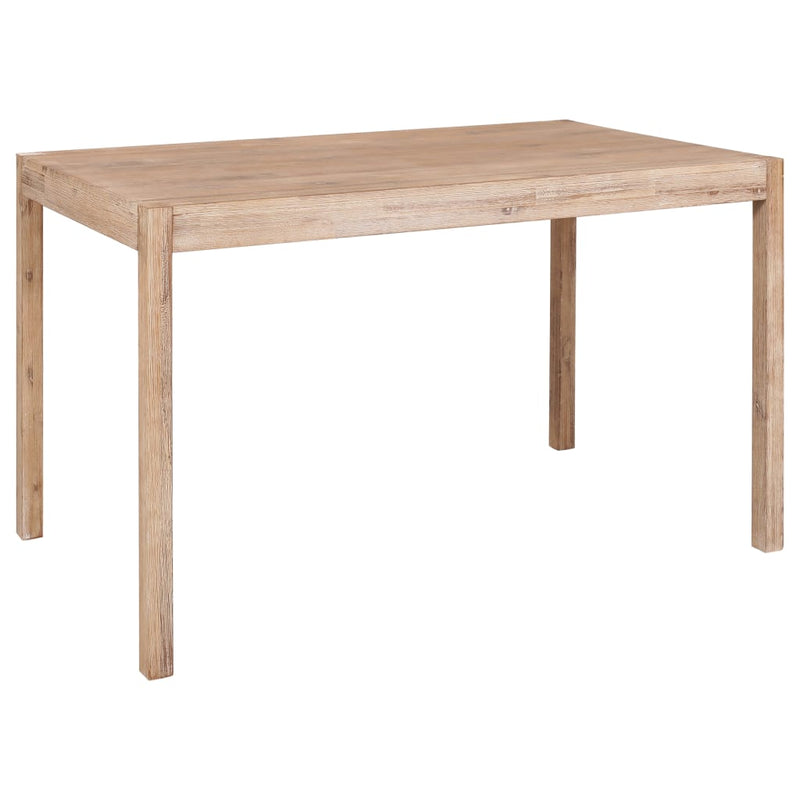 vidaXL 7 Piece Dining Set Solid Wood Acacia