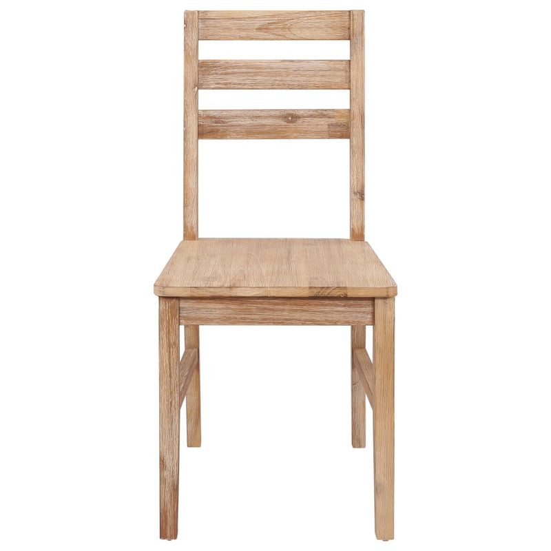 vidaXL 7 Piece Dining Set Solid Wood Acacia