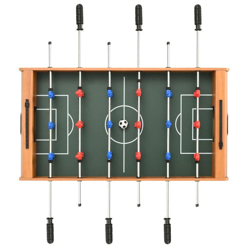 vidaXL Mini Football Table 69x37x62 cm Maple