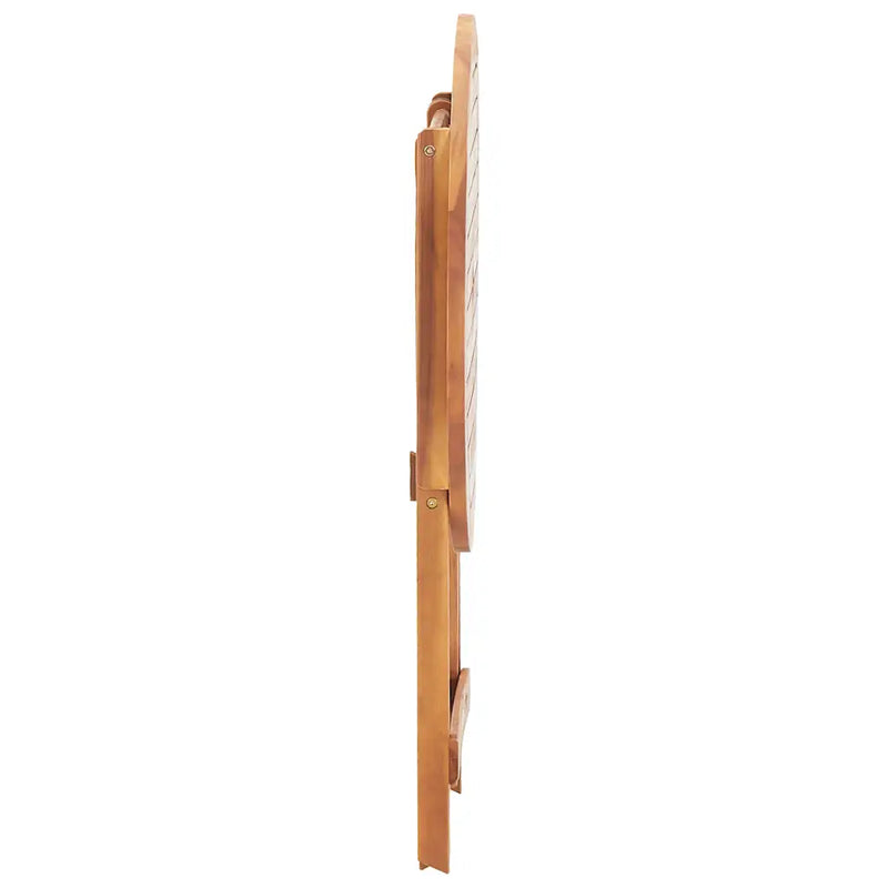 Folding Garden Table 60x75 cm Solid Acacia Wood