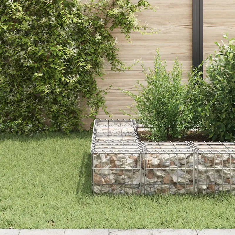Cube Gabion Raised Bed Steel Wire 30x30x30 cm