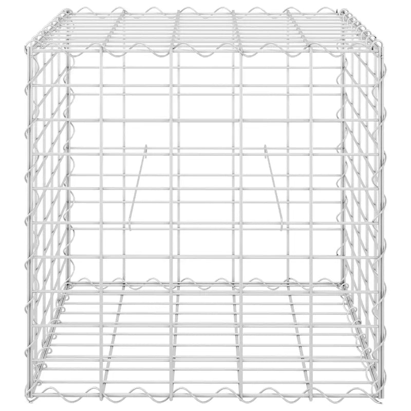 Cube Gabion Raised Bed Steel Wire 50x50x50 cm