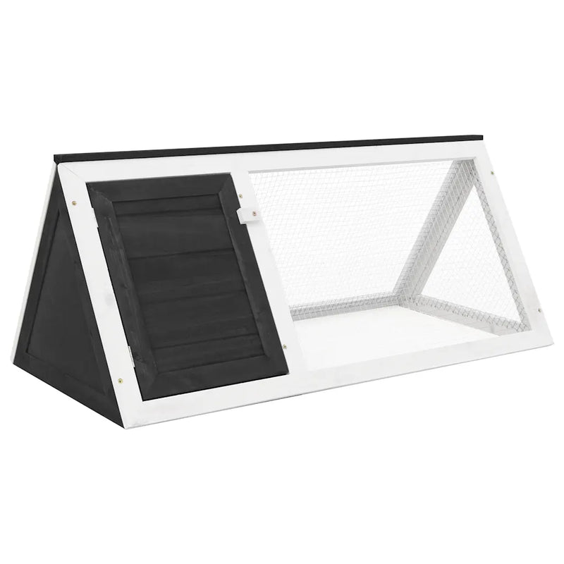 Animal Rabbit Cage Grey Wood