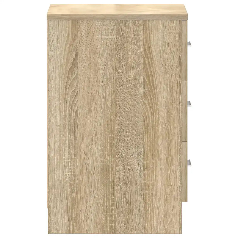 Bedside Cabinets 2 pcs Sonoma Oak 38x35x56 cm Engineered Wood