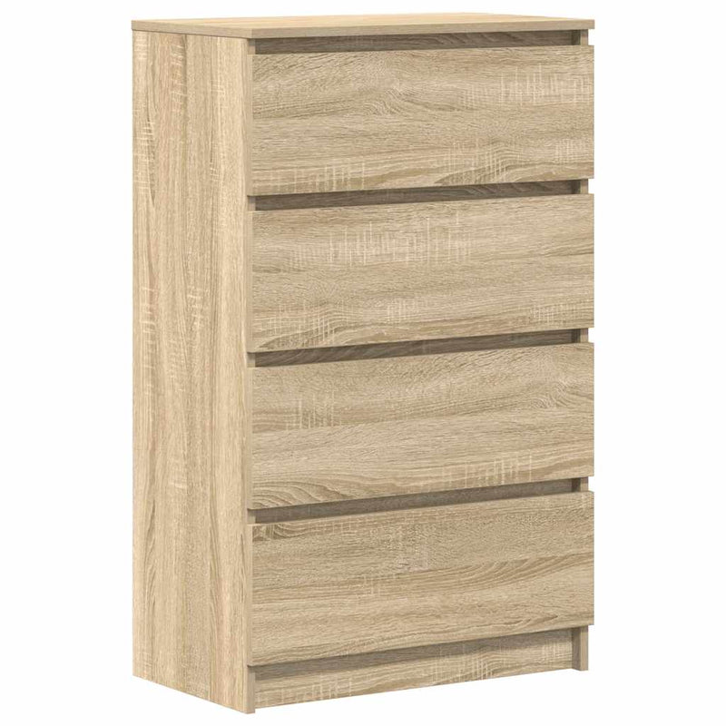 vidaXL Sideboard Sonoma Oak 60x35x98.5 cm Engineered Wood