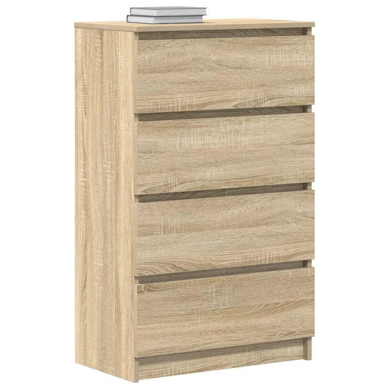 Sideboard Sonoma Oak 60x35x98.5 cm Engineered Wood