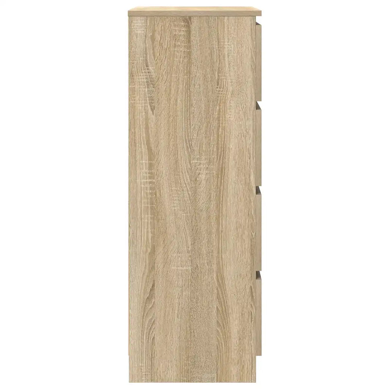 Sideboard Sonoma Oak 60x35x98.5 cm Engineered Wood