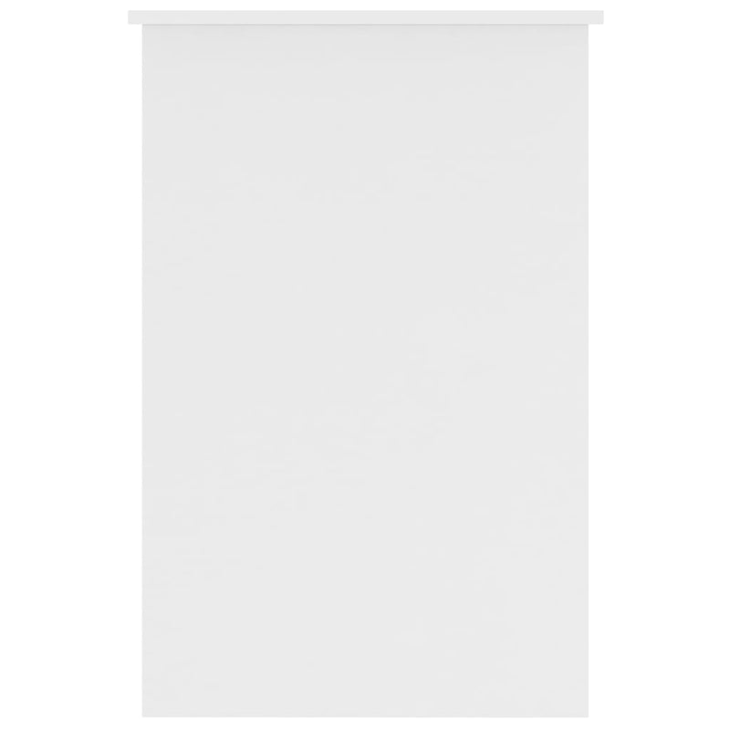 vidaXL Desk White 100x50x76 cm Engineered Wood