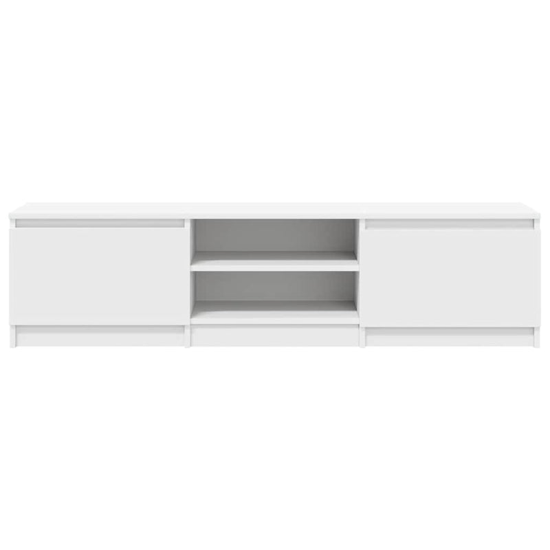 vidaXL TV Cabinet White 140x40x35.5 cm Engineered Wood